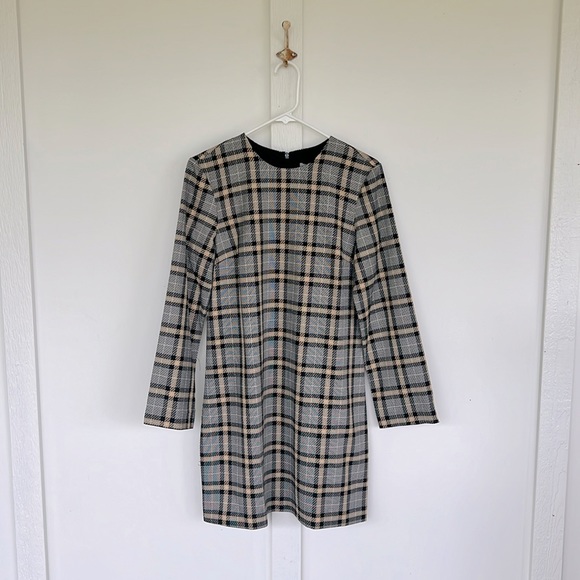 H&M Dresses New Hm Plaid Dress Poshmark